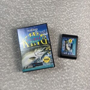 King‎ Salmon: The Big Catch (Sega Genesis, 1993) No Manual TESTED!